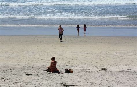 top less in the beach